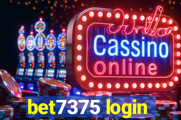 bet7375 login
